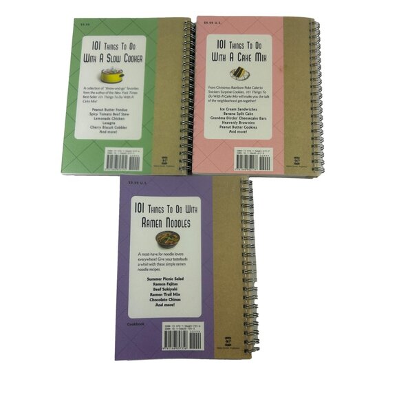 101 Things To Do With A Slow Cooker Cake Mix Ramen Noodles Cookbook Lot Recipes - Picture 2 of 6